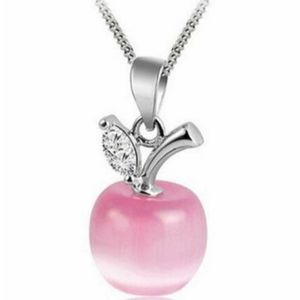 🦋 Opal Apple Pendant Necklace *New